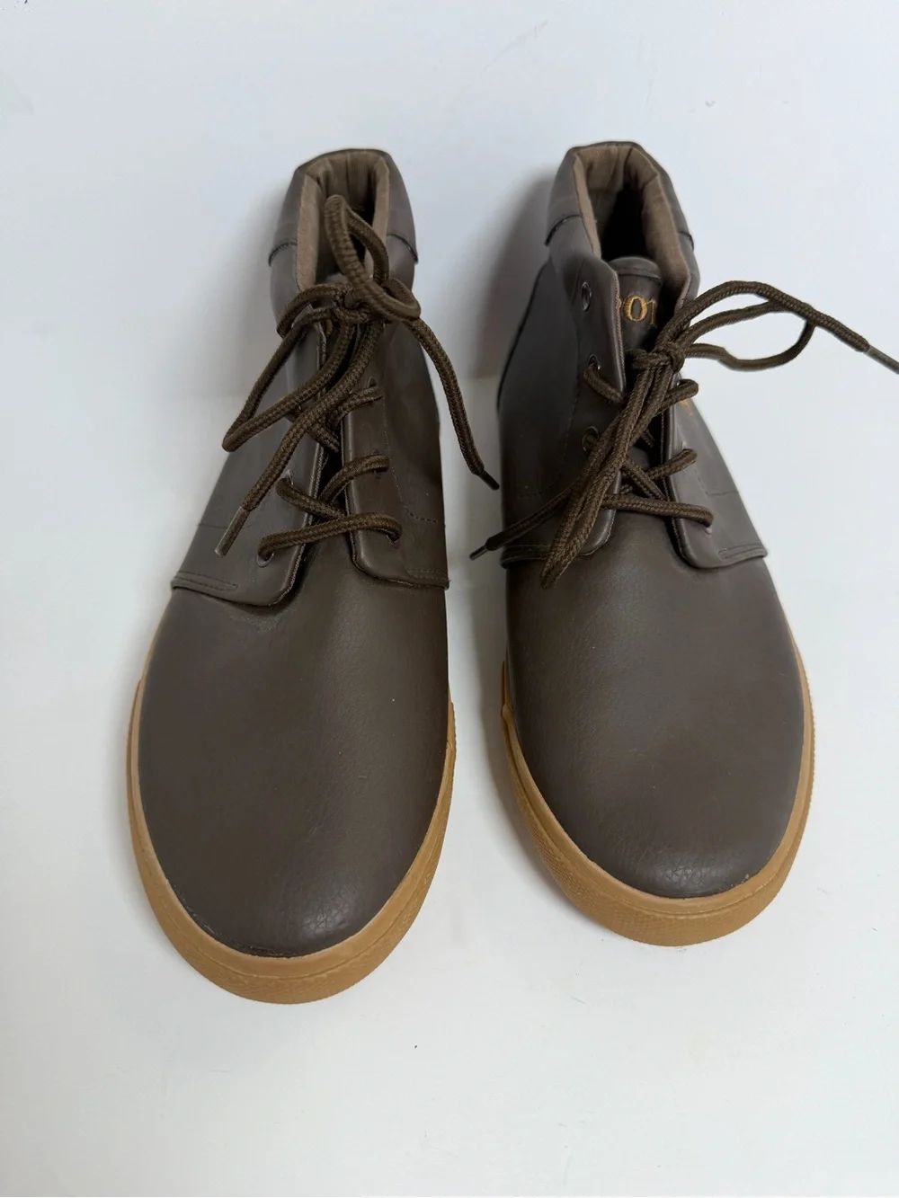 Polo Ralph Lauren Collin Mid Brown Chukka Boots / Sneakers — Size 5